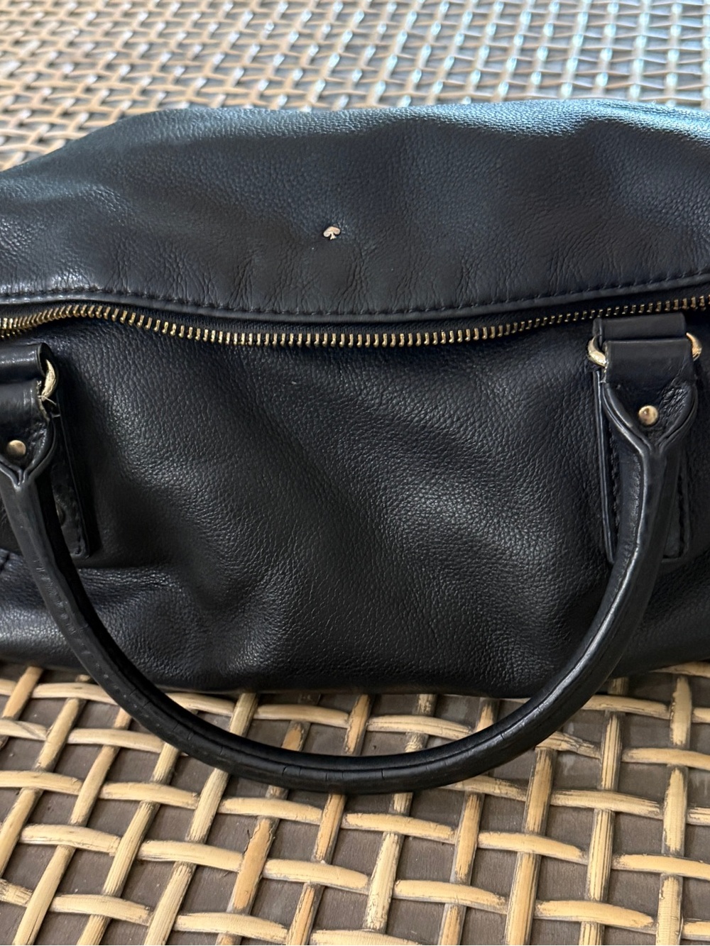 Kate spade Cobble Hill Leslie Black Leather Satchel/Shoulder Bag - Picture 4 of 9